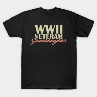 WW2 Veteran Granddaughter T-Shirt